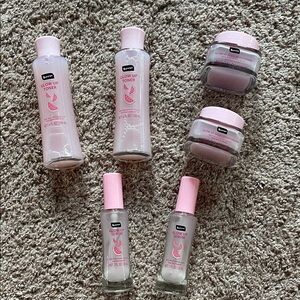 Pink Glow Up Skincare Set 6 piece lot